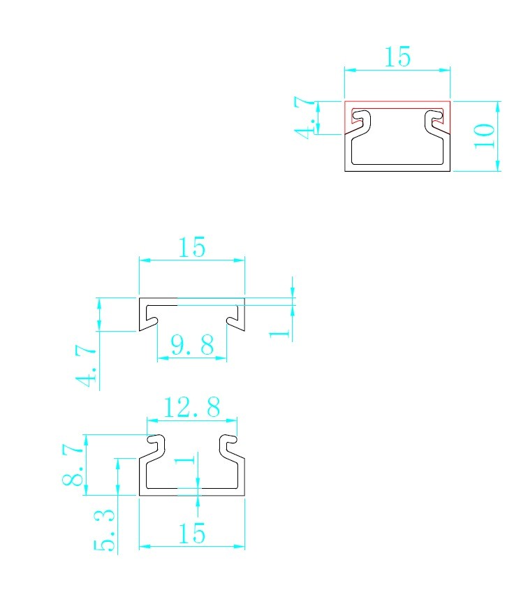 Canaleta Eléctrica 1/2”